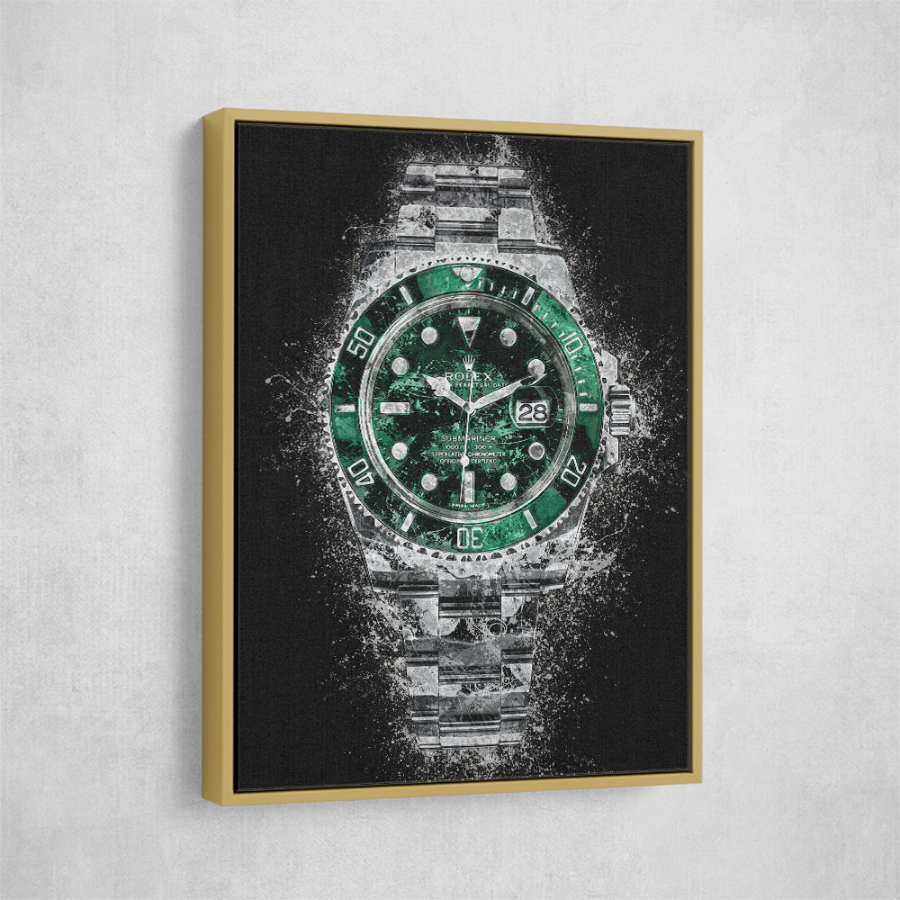 Rolex discount painting canvas